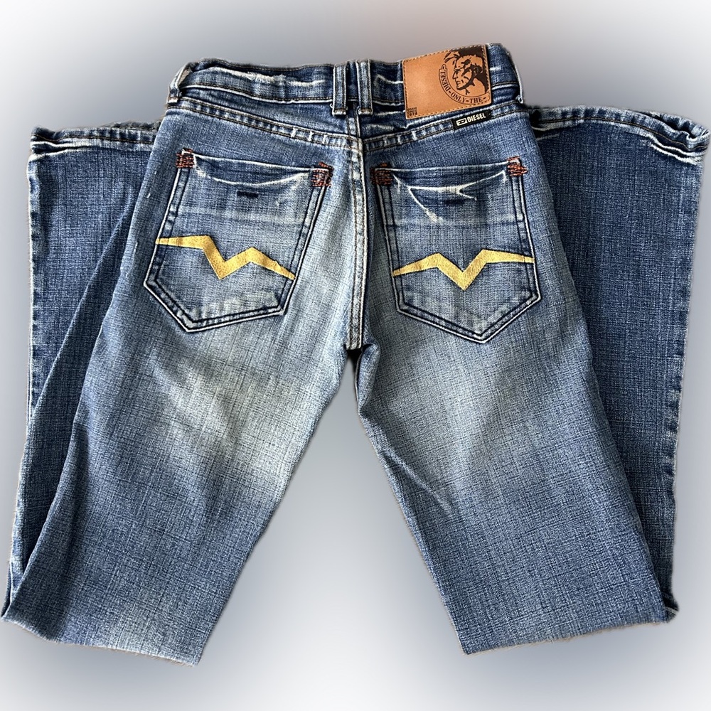 Diesel Vintage Flare Low Rise Jeans US 27